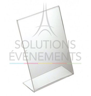 Rental of display, easel, sign holder.