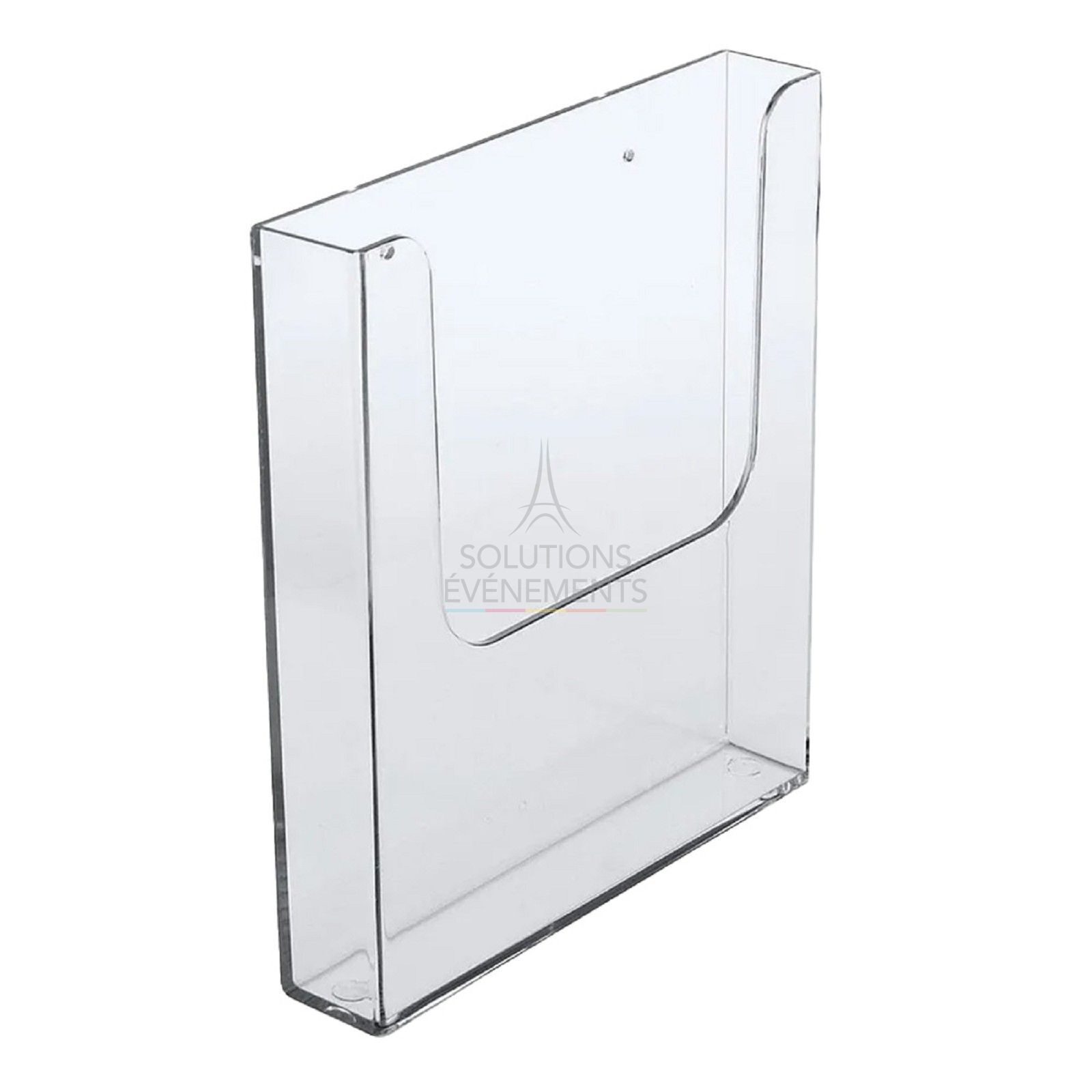 A5 wall-mounted brochure holder rental - 1 compartment