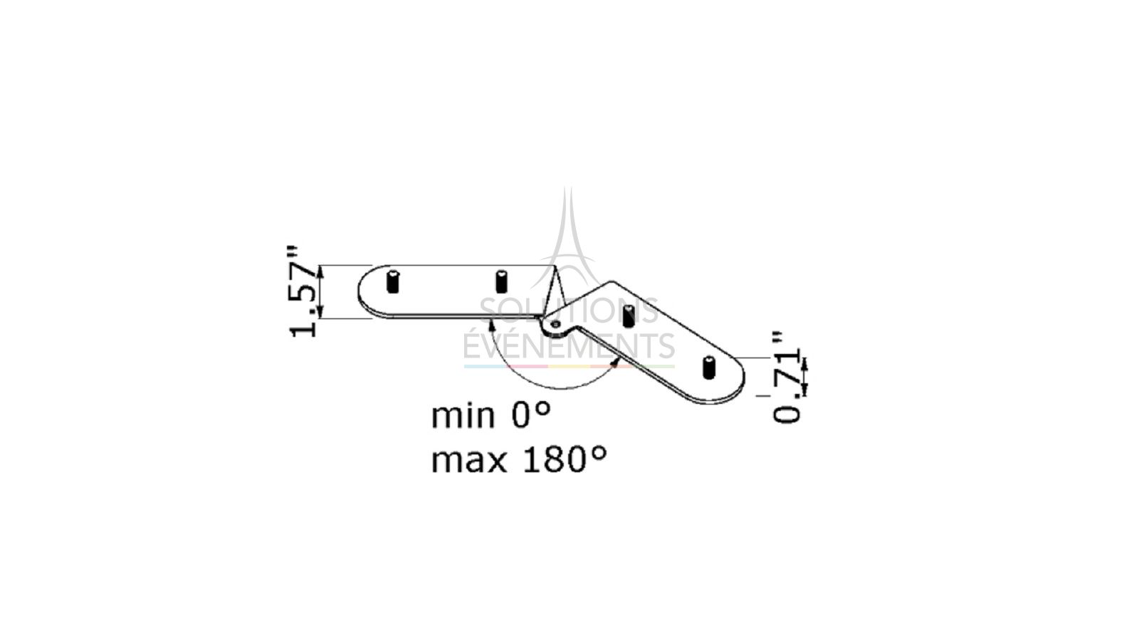 Modular stand connector rental