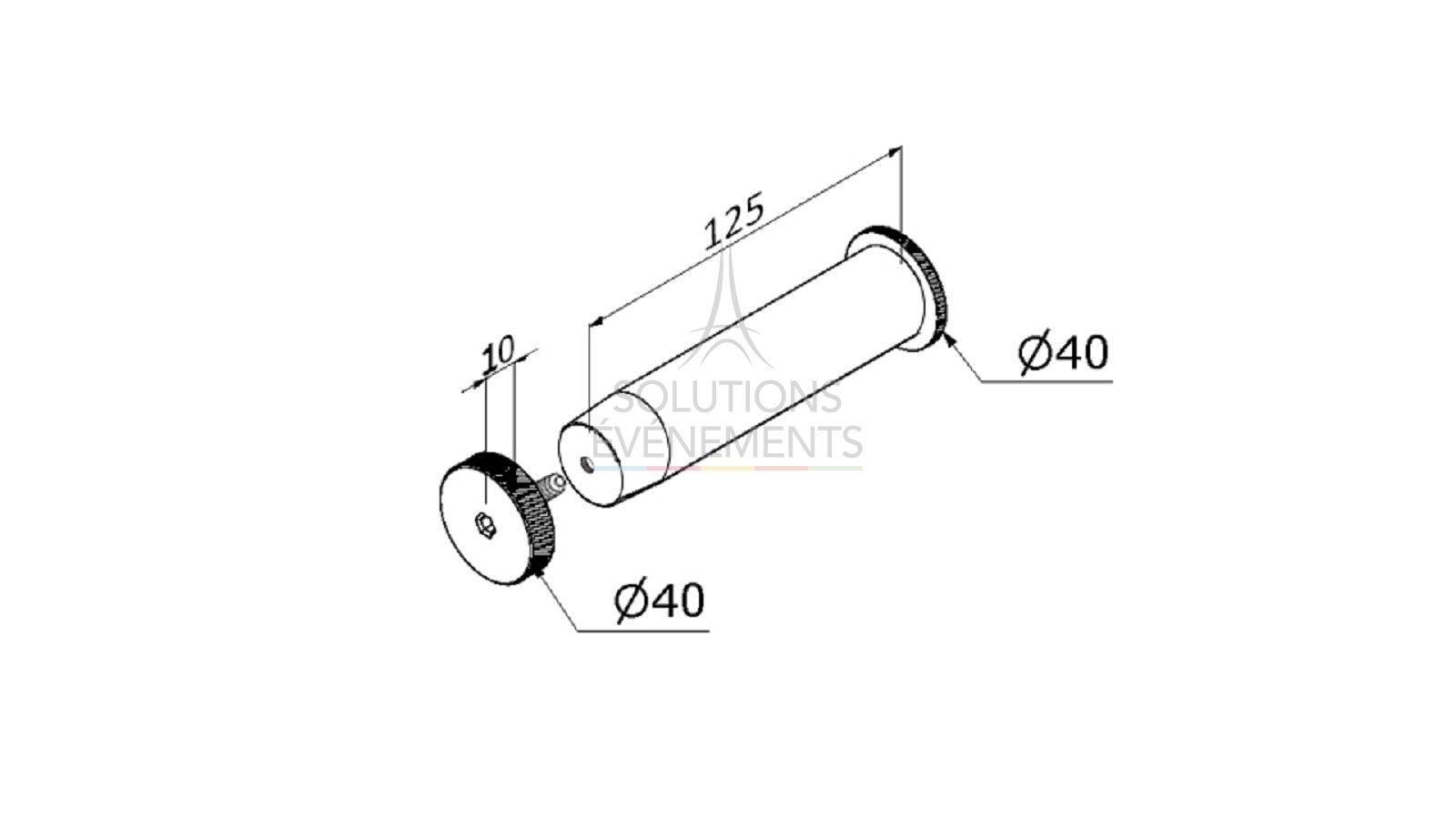 Modular stand connector rental