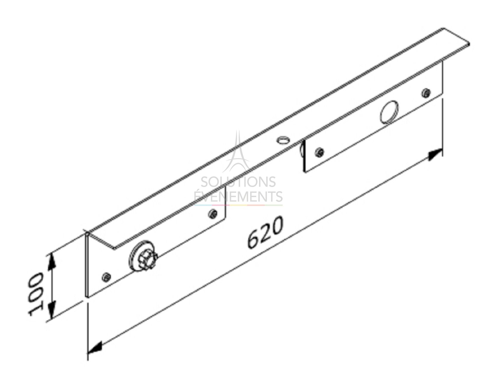 Rental of reinforcement for modular wall