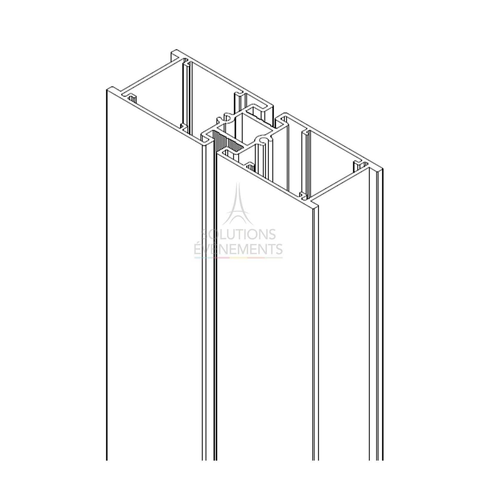 Basic profile rental for modular stand