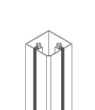 Rental of corner connector for modular stand