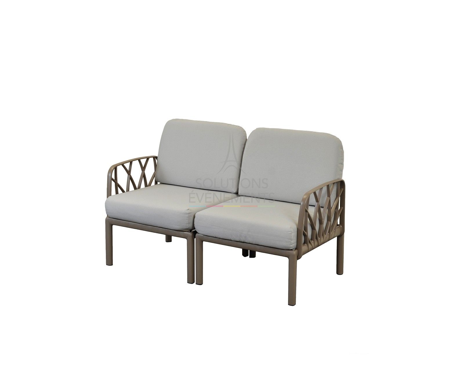 2-seater sofa rental Antibes