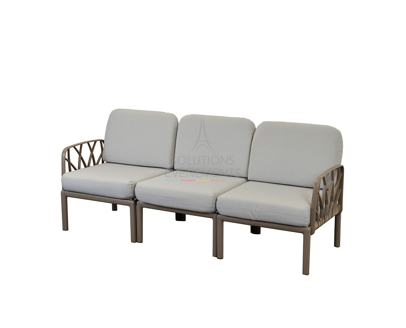 3-seater sofa rental Antibes