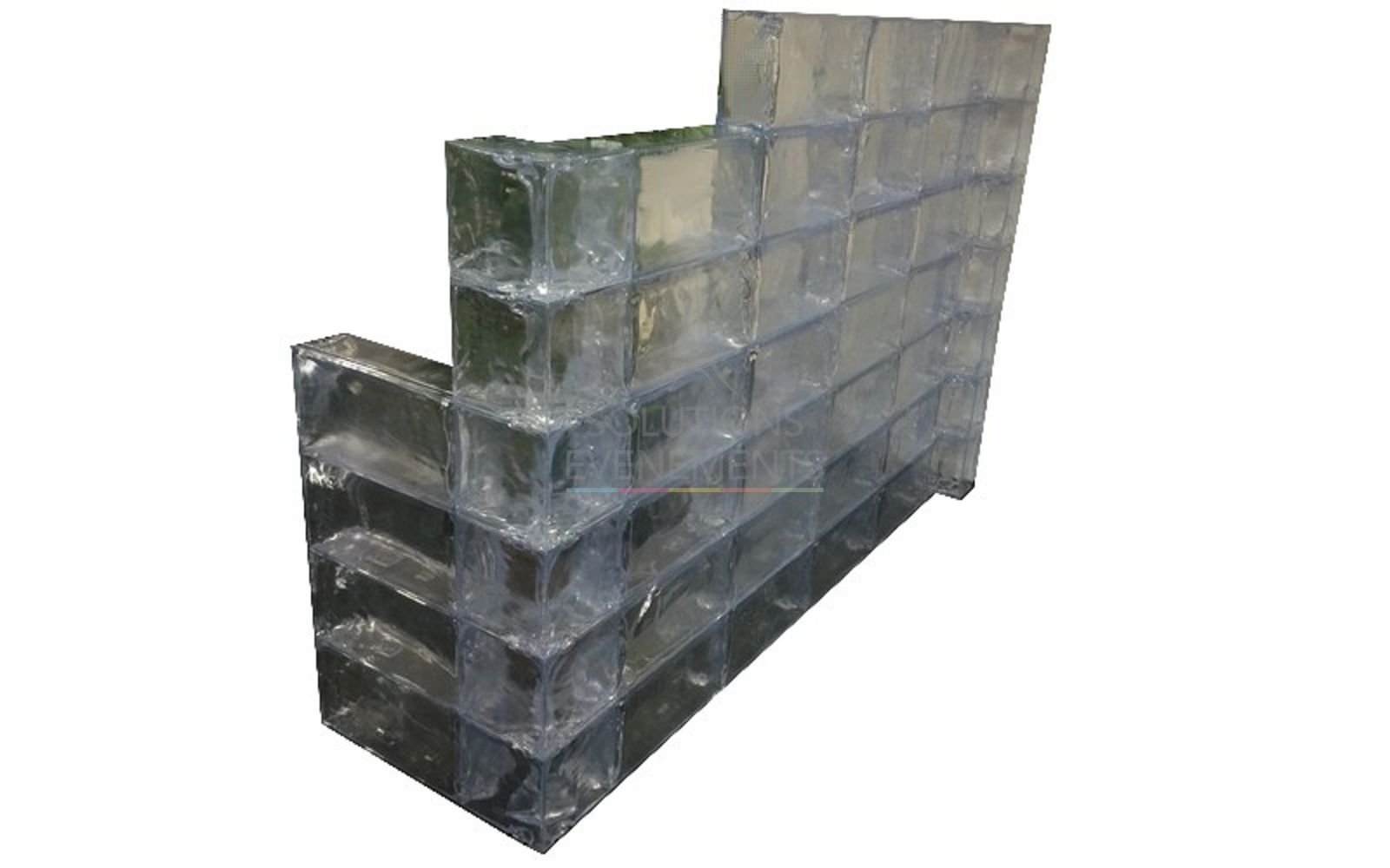 Artificial ice wall rental