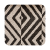 Rental of chic indoor and outdoor rugs with geometric patterns