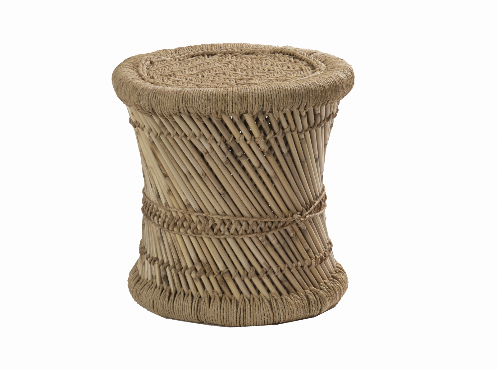 Bamboo pouf rental