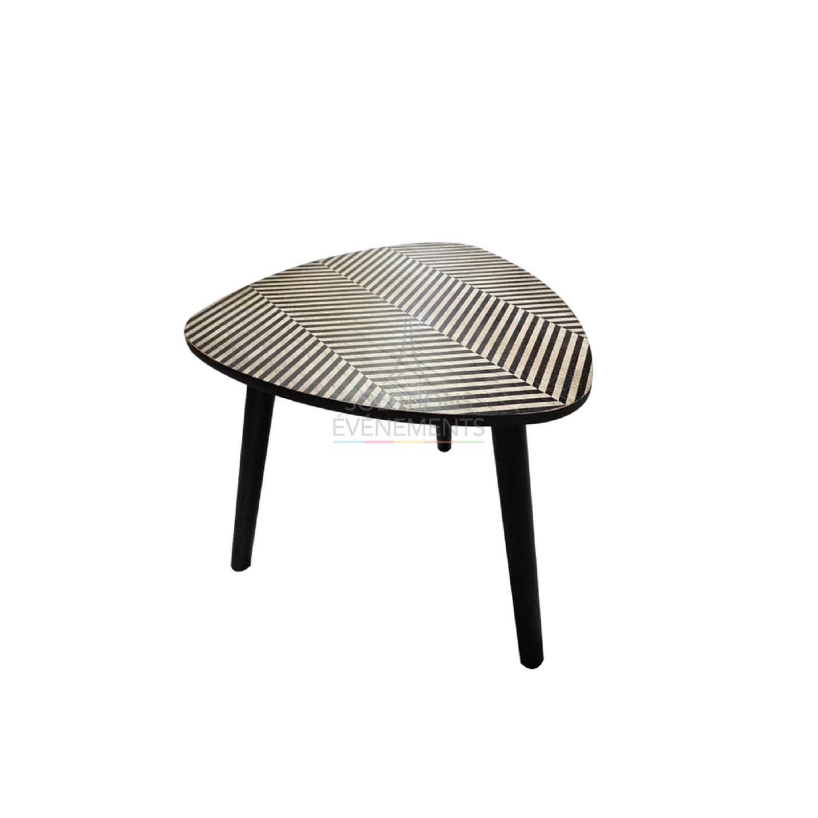 Scandinavian design coffee table rental