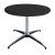 Rental of black coffee table diameter 70cm