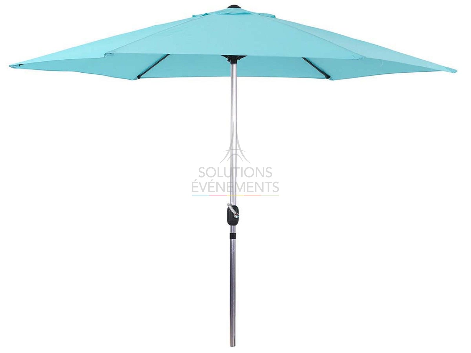 Rental of fabric parasols for gardens and terraces