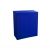 Rental blue quarter folding buffet cover