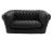 Blofield Big Blo 2 Inflatable Chesterfield Black Sofa