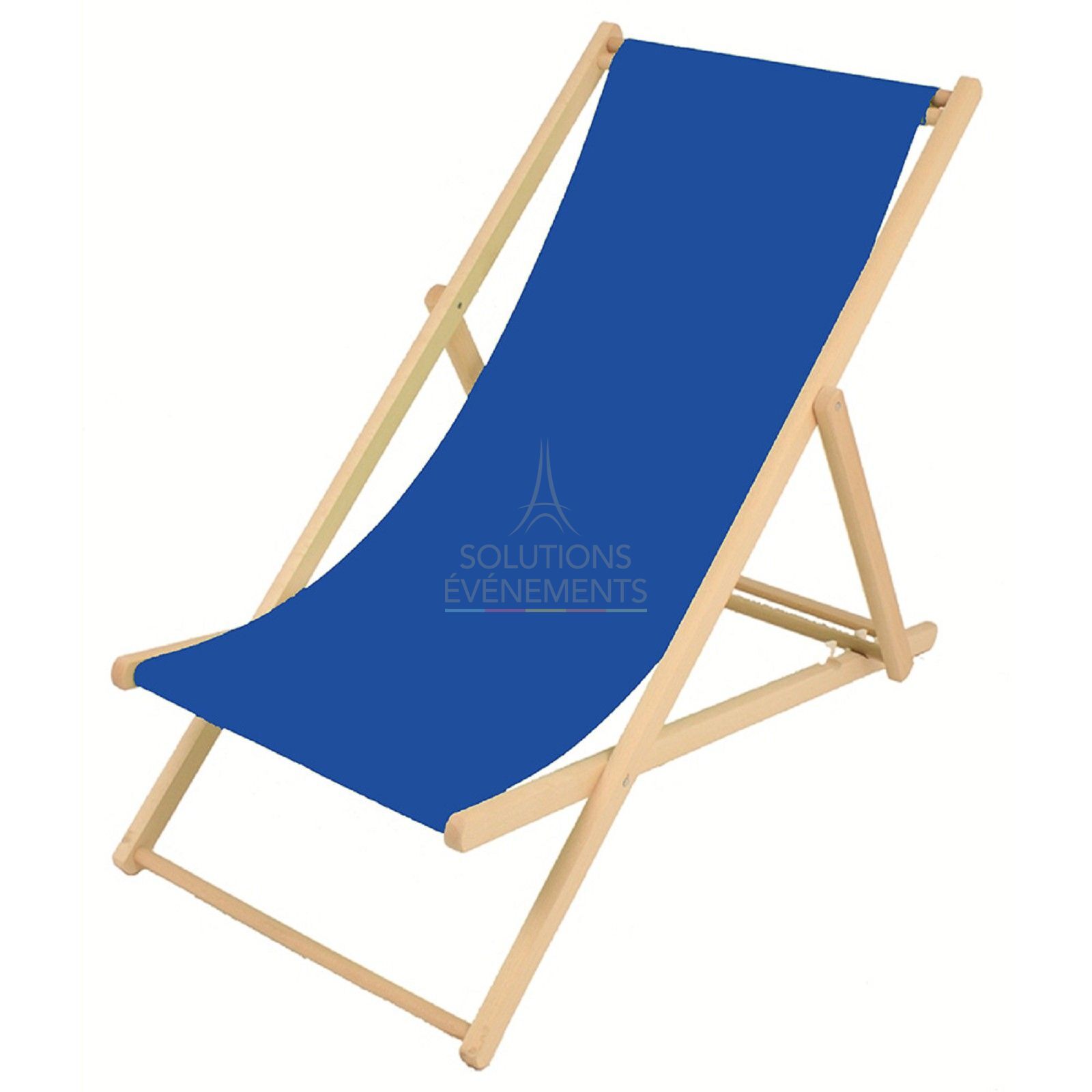 Location De Chaise Transat Chilienne Bleue