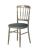 Napoleon gold chair - gray