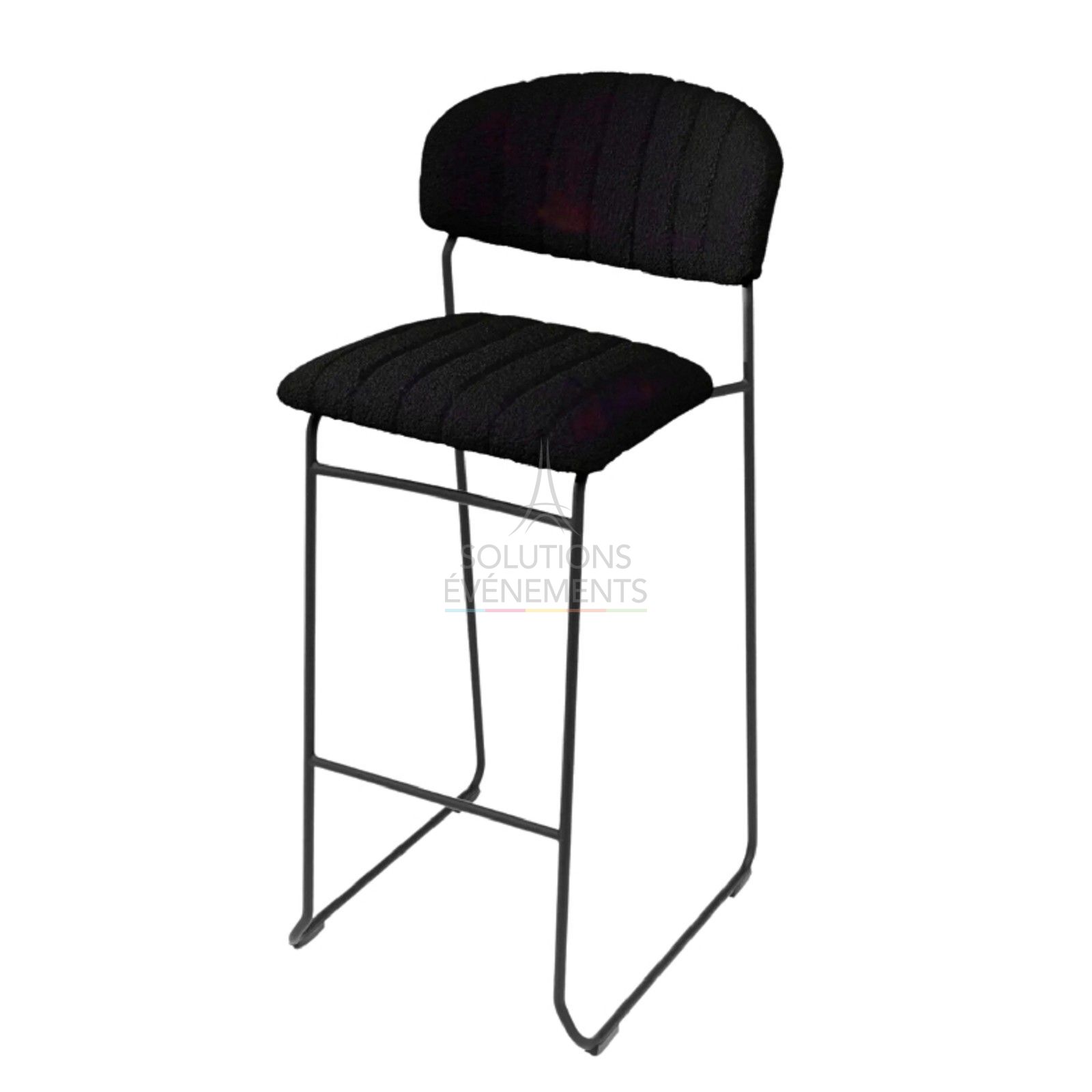 Black high chair rental