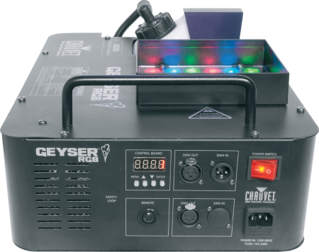 Location Machine à fumée avec led RGB geyser