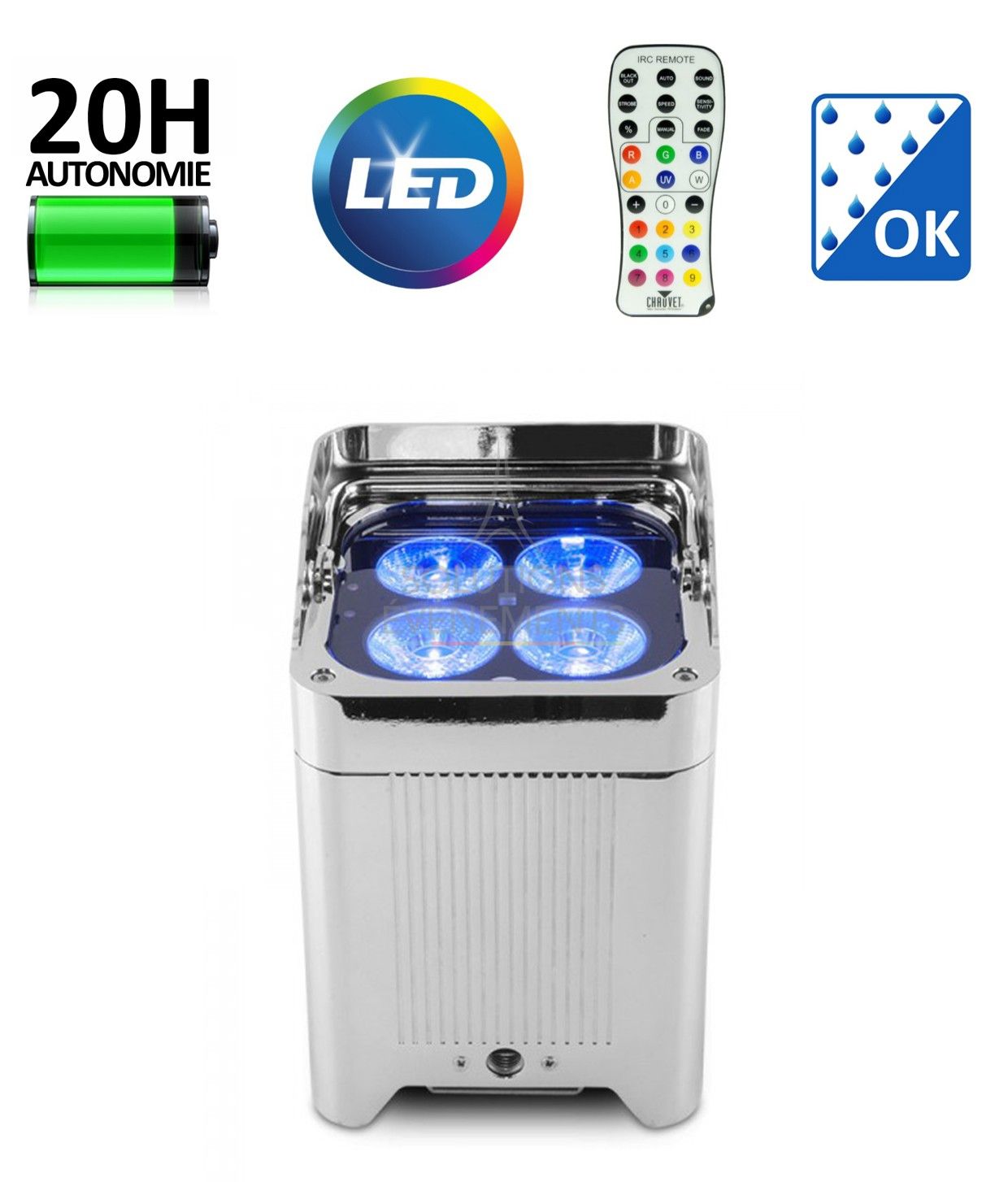 Rental of LED projectors for outdoor lighting