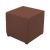 Rental of chocolate-colored pouf for events