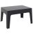 Rental of black lounge coffee table