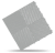 Rental of clip-on colored polypropylene tiles