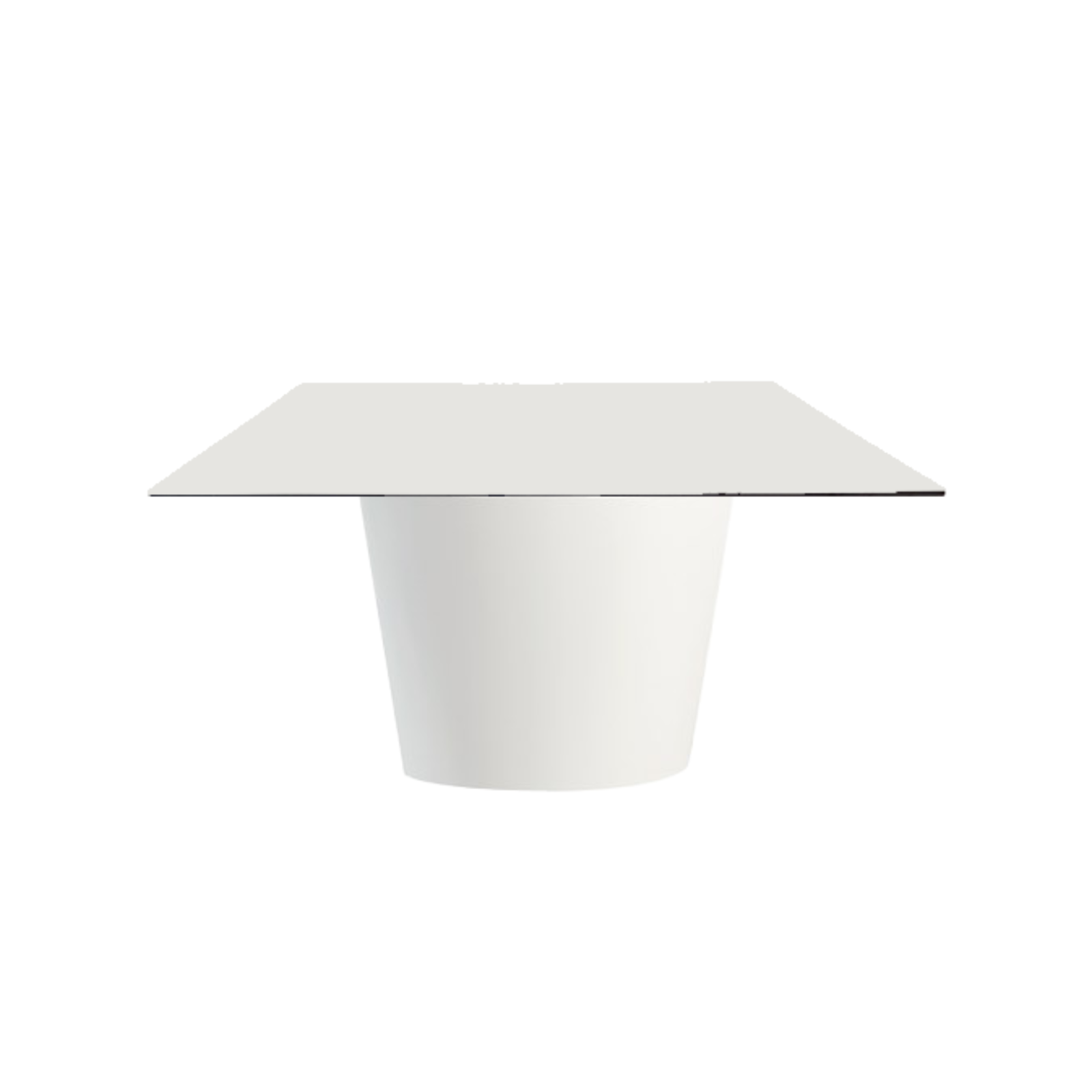 Designer square table rental