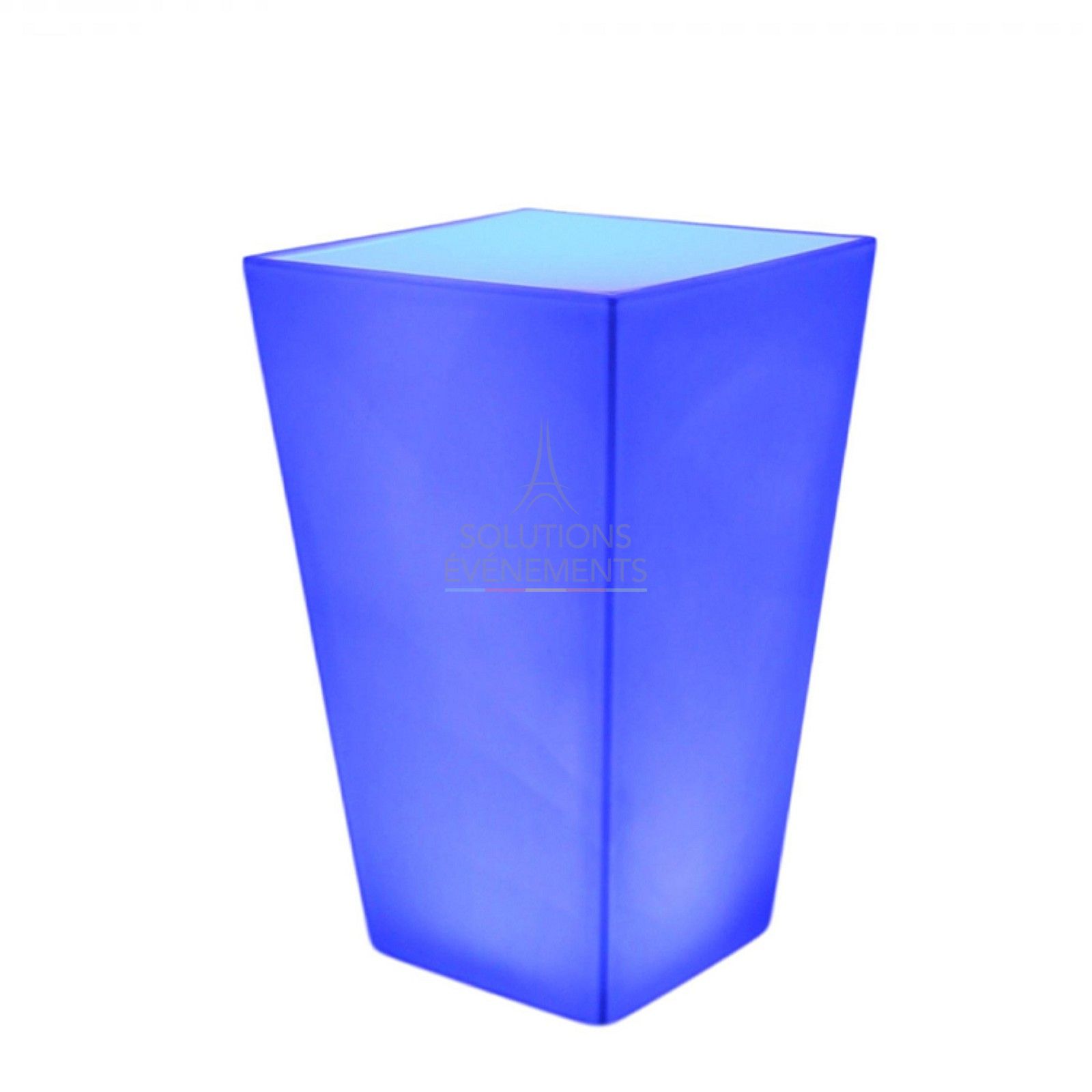 Rental of Conic Party illuminated standing table