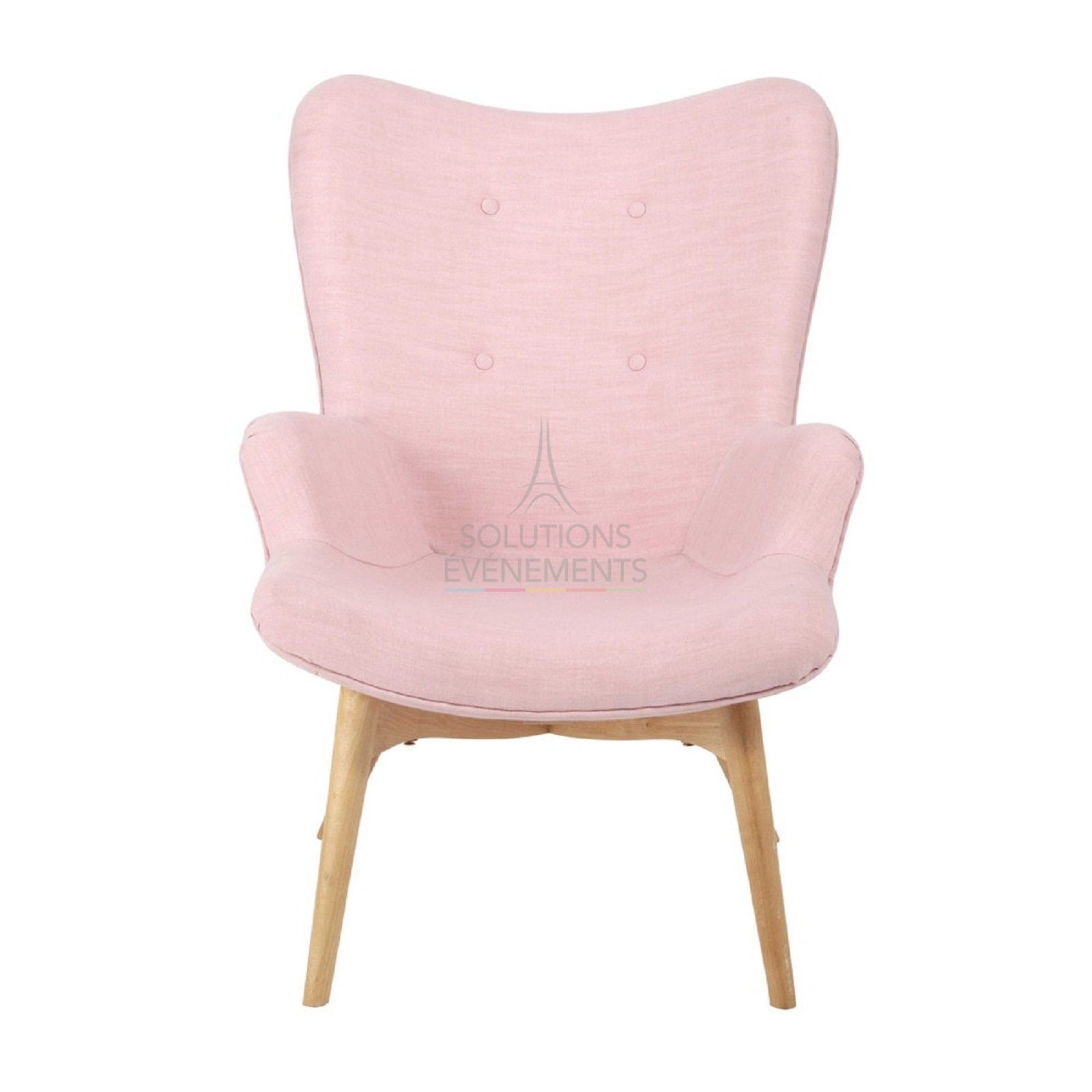 Scandinavian style designer armchair rental