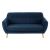 Scandinavian style designer sofa rental for 2 to 3 people