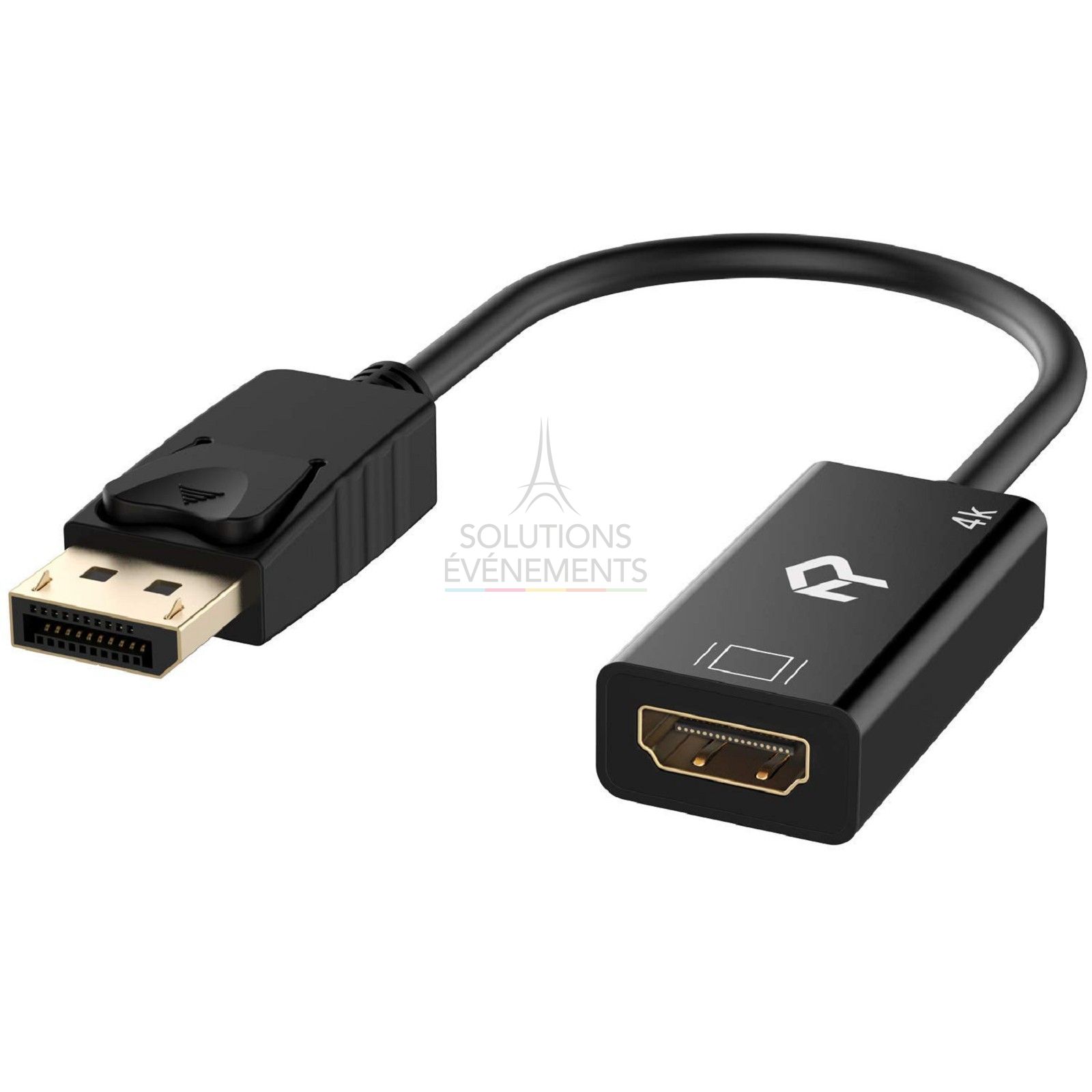 4K-compatible DisplayPort to HDMI adapter rental