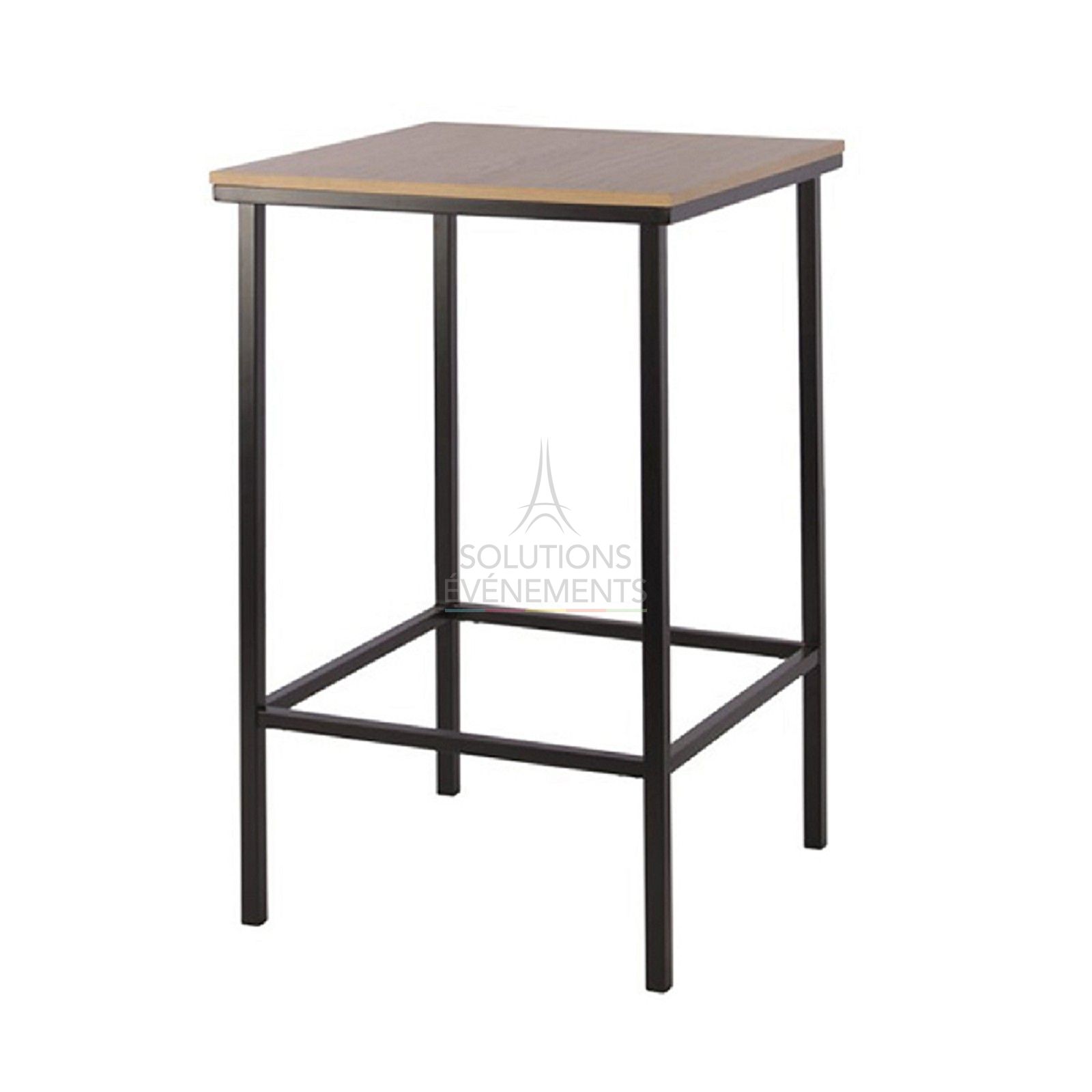 Rental of metal and wood standing tables