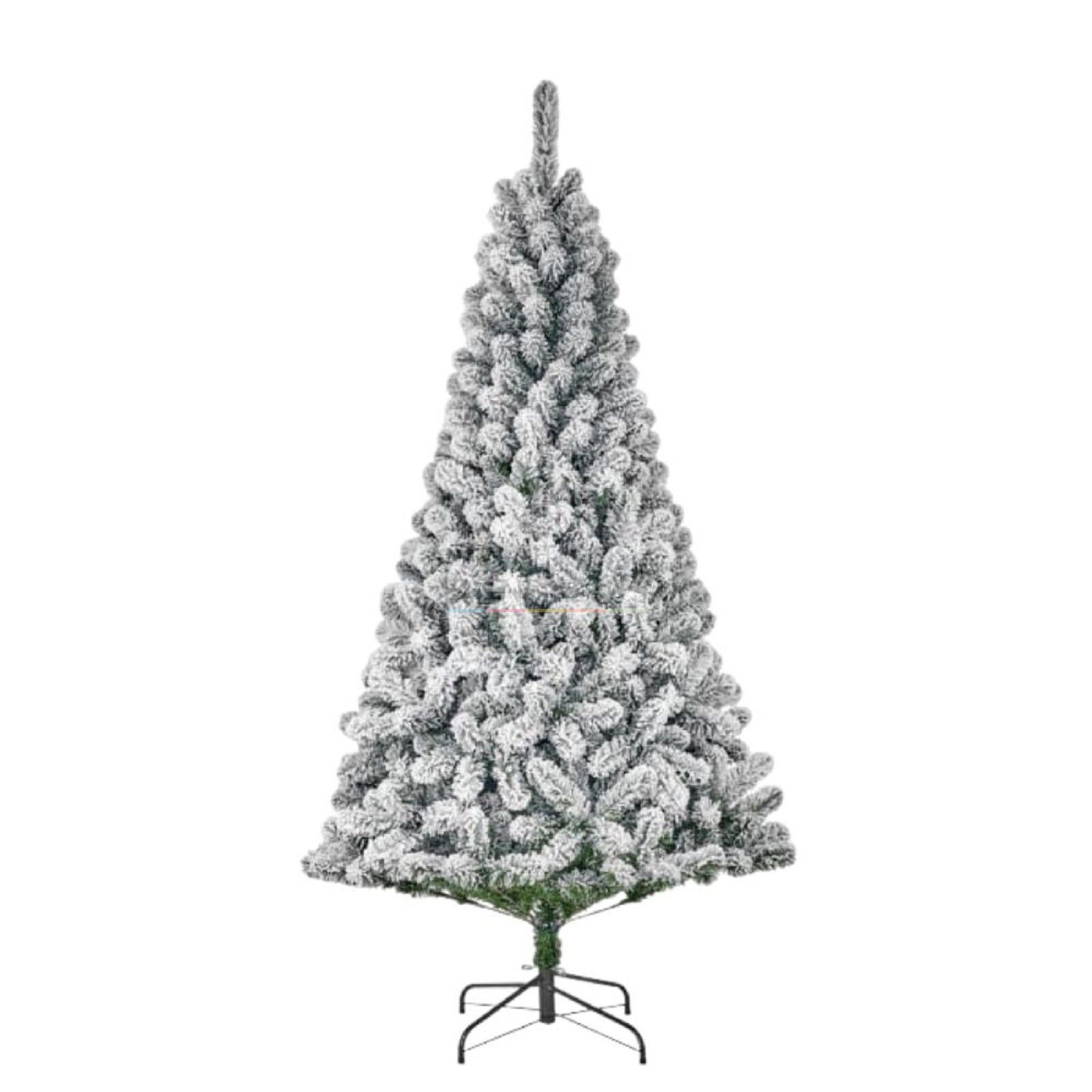 Rental of artificial fir tree 215cm with frost effect