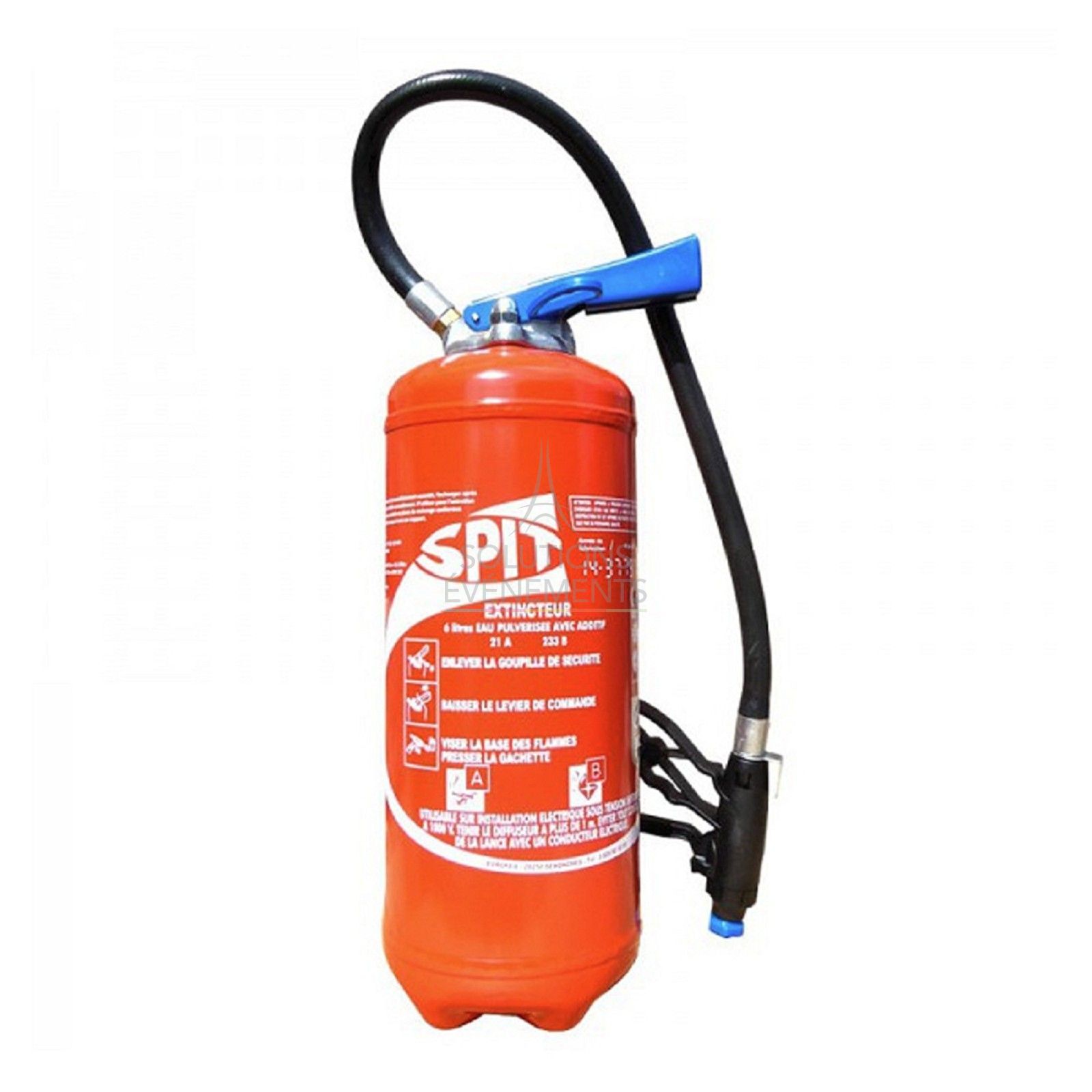 6L Water Spray Fire Extinguisher with Class AB Additive for Fires