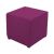 Rental of fuchsia-colored pouf for events