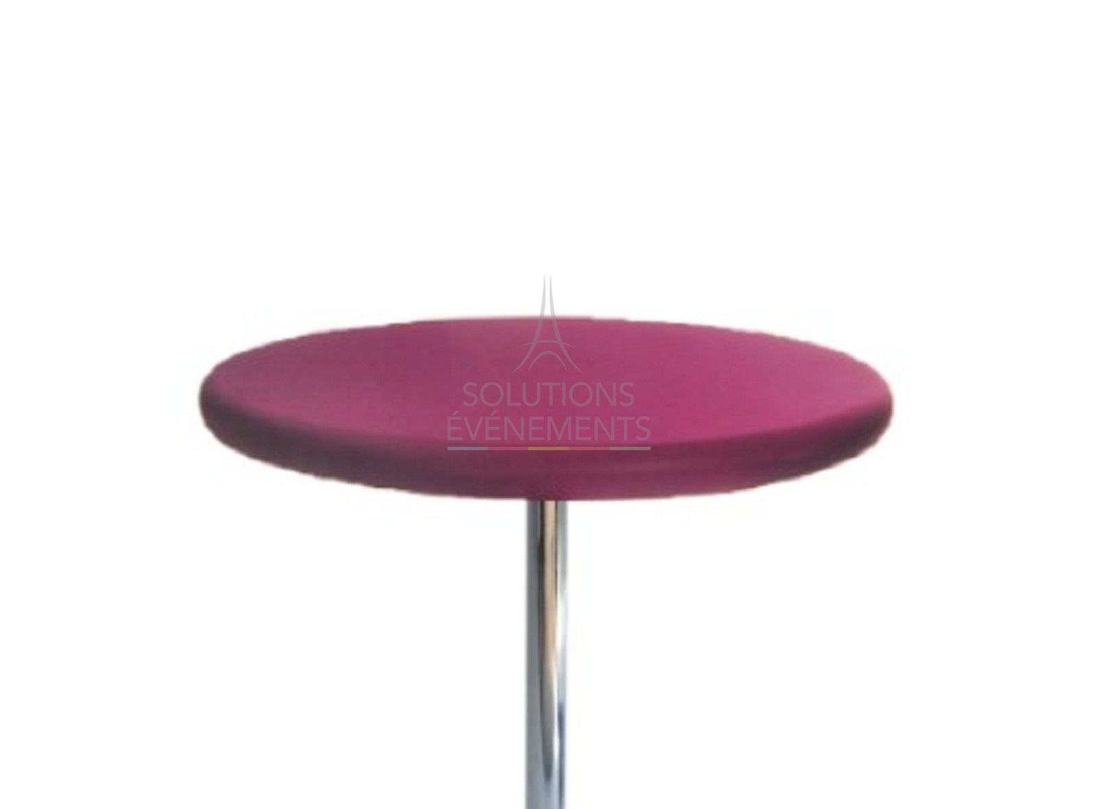 Rental of cover for standing table, high table, low table, pedestal table