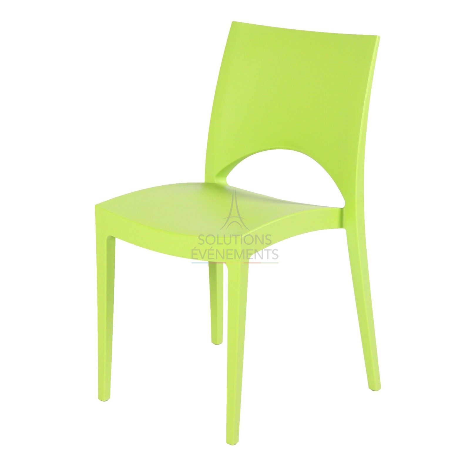 Green chair rental for receptions and seminars