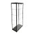 Black display column showcase rental