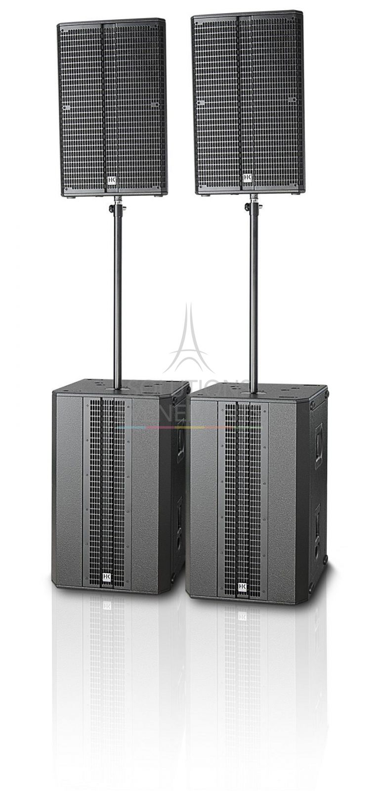 Rental of an Hk Audio amplified system - Linear 5 Power Pack