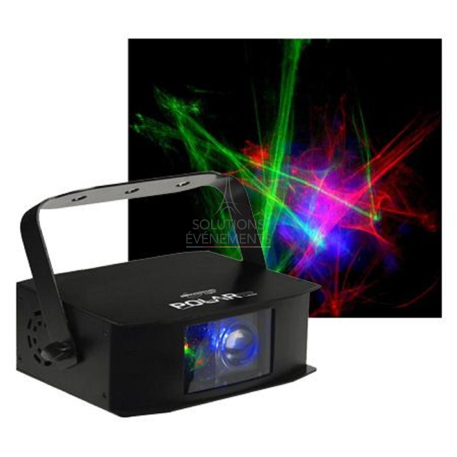 Jeux de lumière laser