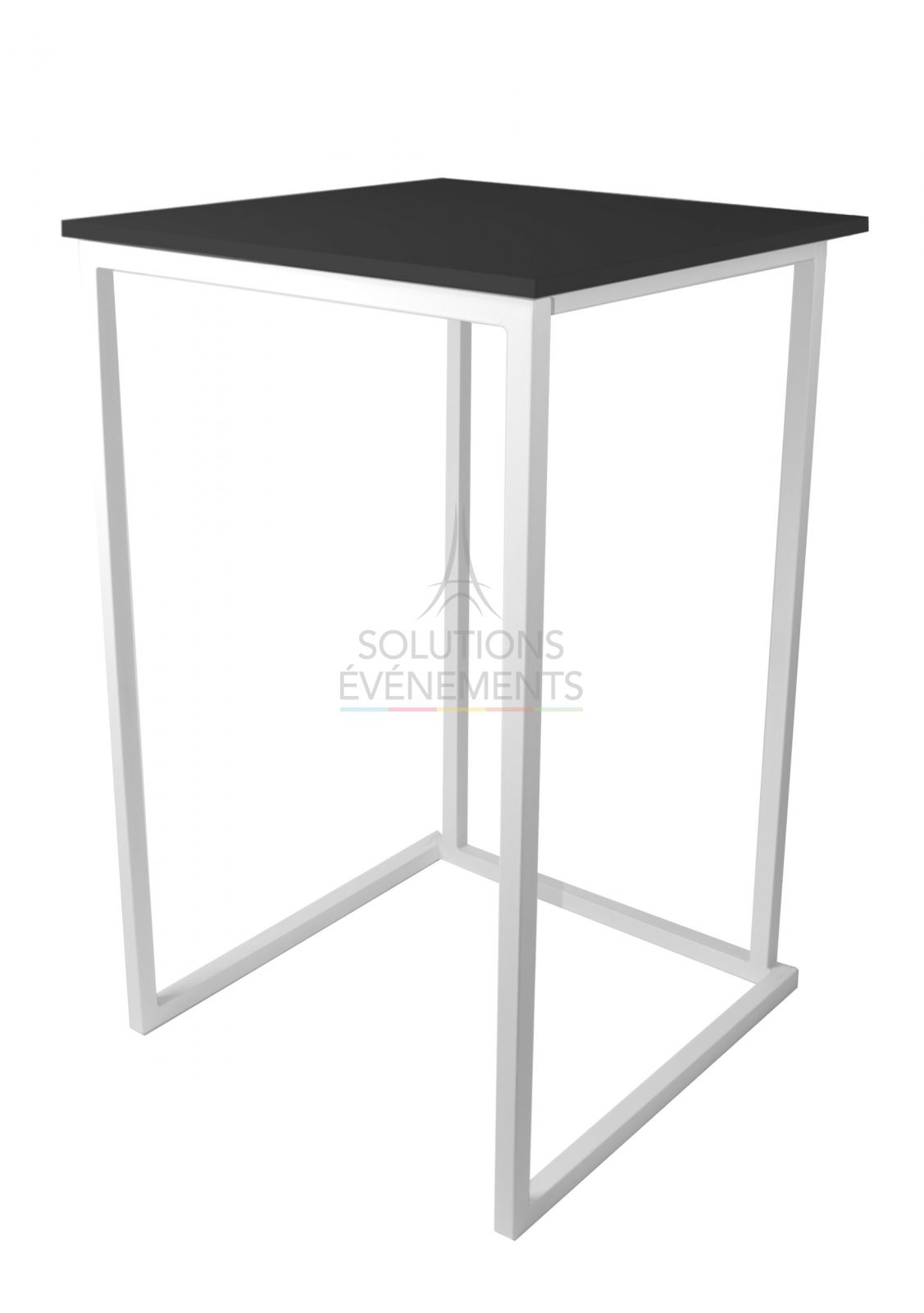 Rental of designer standing tables