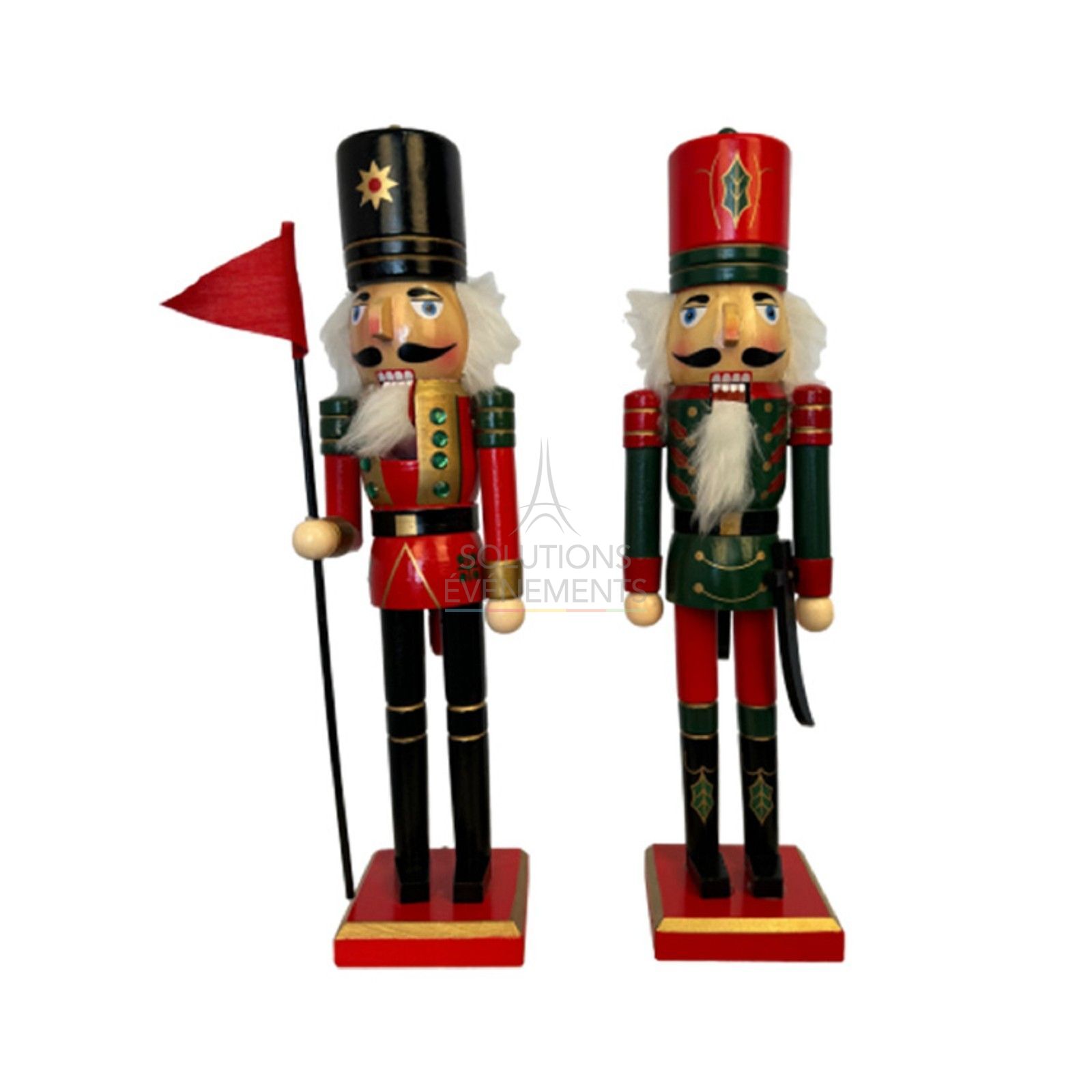 Rental of small decorative wooden nutcracker