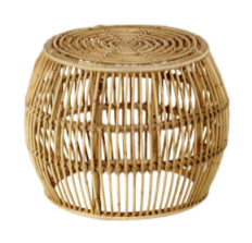 Rental of Natural Rattan armchair