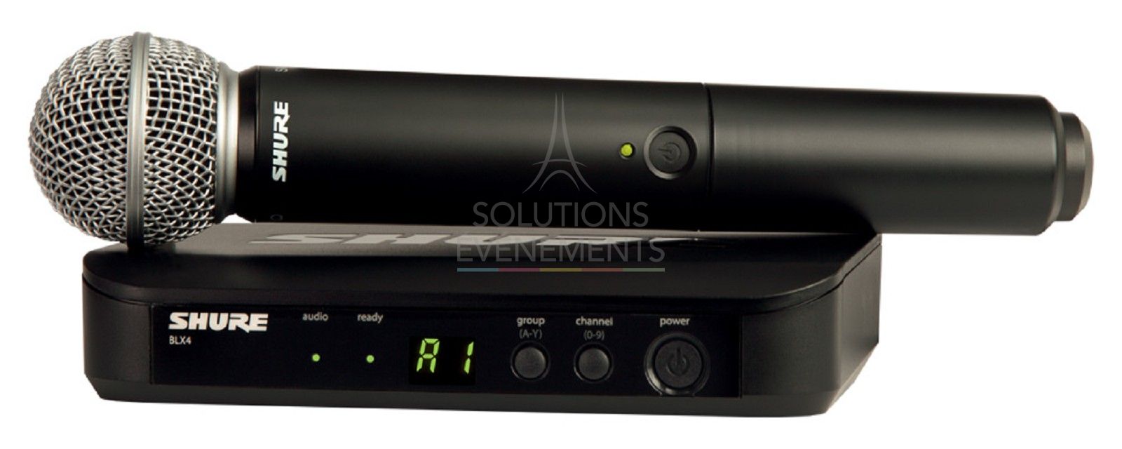 Location Micro Sans fil SM58 SLX-D Shure à Bordeaux - Matériel son, lumière  et vidéo à Bordeaux - ECLAIR SONO
