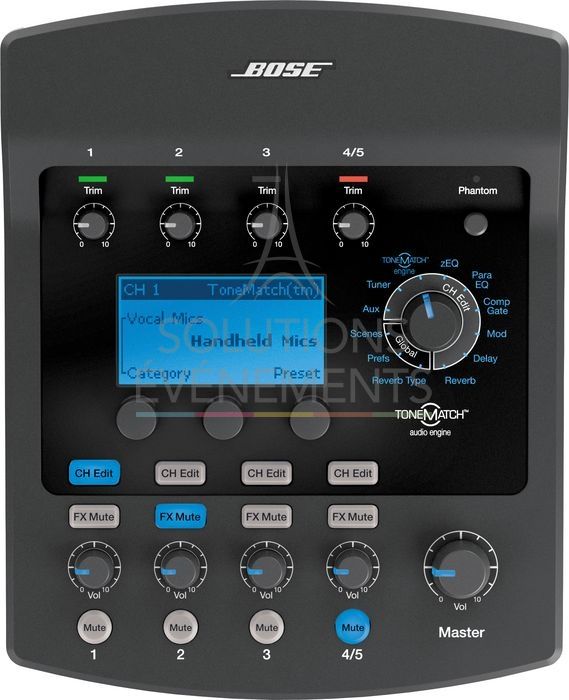 Renting an audio controller/console