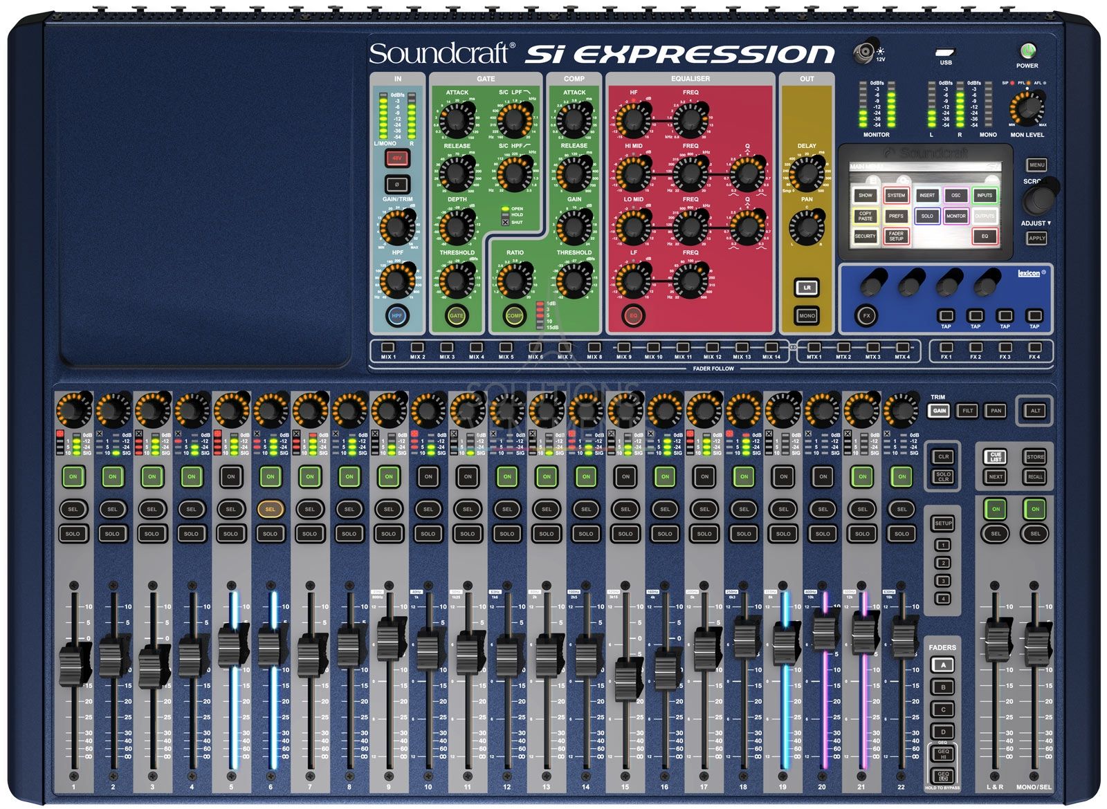 SoundCraft Mixing Console Rental - Si Expression 2