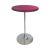 Rental of high standing dining table diameter 70cm