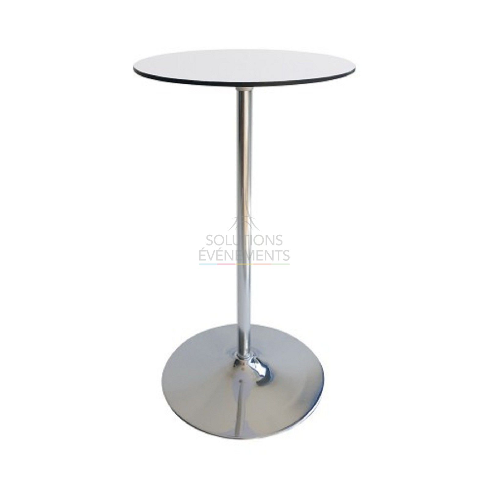 Rental of high dining table diameter 60cm