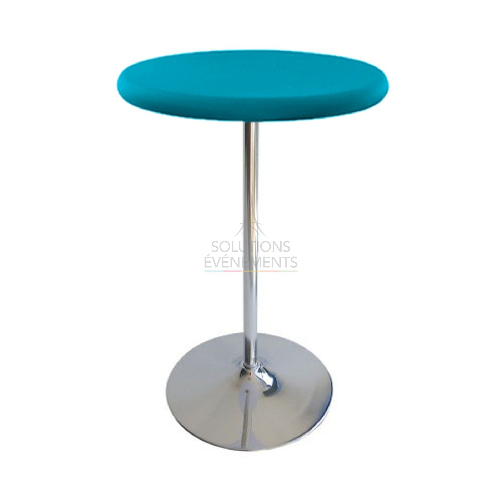 Rental of high standing dining table diameter 70cm