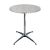 Bistro pedestal table rental, diameter 60cm