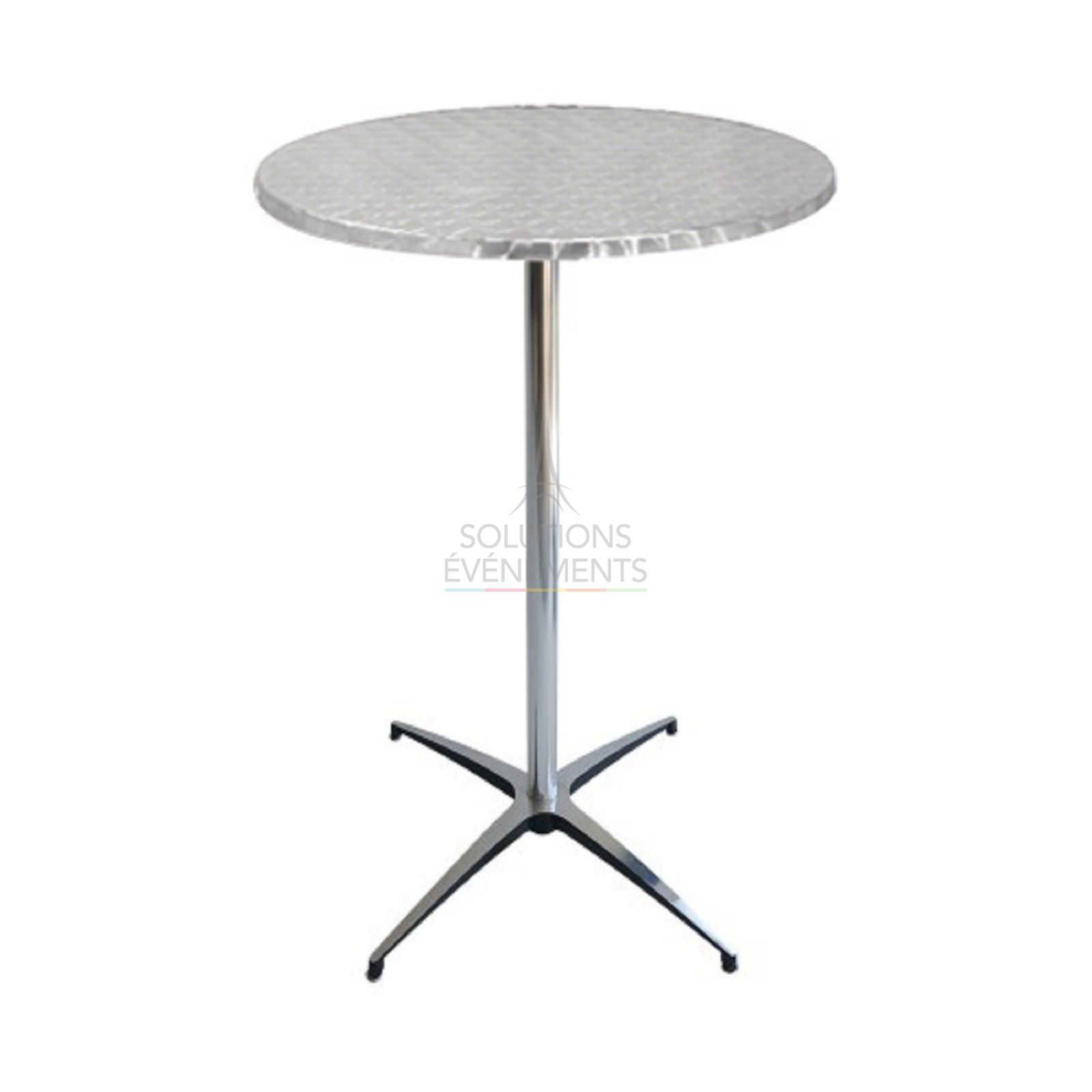 Rental of high standing bistro table, diameter 60cm